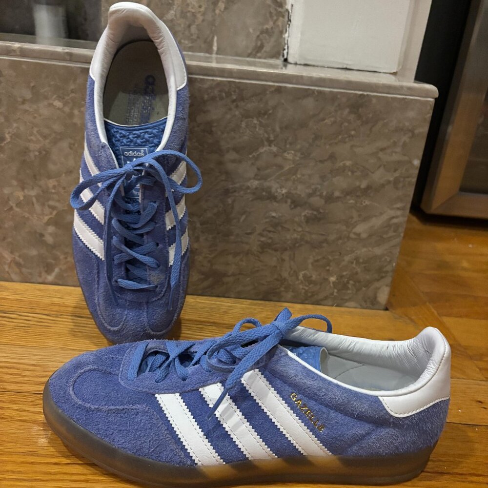 adidas Blue and White Women's Sneakers
